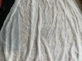 Baltos užuolaidos apie 280x240cm ( turime 1vnt)