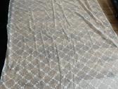 Balta užuolaida apie 250x150cm