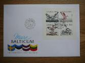 Lietuva Latvija Estija Svedija Fdc le1992f - nuotraukos Nr. 2