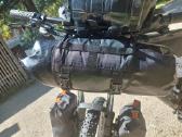 Bikepacking krepšys ant vairo