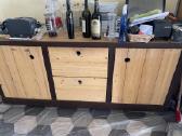 Komoda credenza ir 2 stalai is italijos - nuotraukos Nr. 6