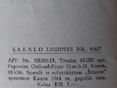 1944 m. knyga / Maironis - Pavasario balsai . - nuotraukos Nr. 7