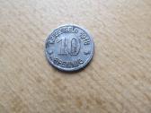 Notgeldas 10 pfennig , Coblenz , 1918 .