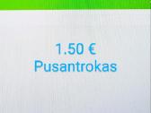 Lb pusantrokai (1.50 euro) investicijai