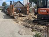 Griovimo rekonstrukcijos darbai šiukšlių išvežimo - nuotraukos Nr. 36