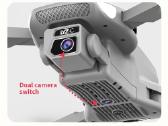 Dronas L500pro su dviejomis kameromis GPS ir WiFi - nuotraukos Nr. 3