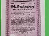 5000 Reichsmark 1933 m.