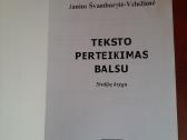 Teksto perteikimas balsu - nuotraukos Nr. 2