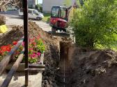 Kasimo darbai, ekskavatoriaus nuoma polių gręžimas - nuotraukos Nr. 27