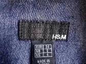 "h&m" tamsiai mėlynas džinsinis švarkas Xs - nuotraukos Nr. 3
