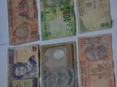 6 banknotu rinkinys