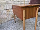 Vintažinė mid century tikmedžio komodėlė-siūlinė - nuotraukos Nr. 16