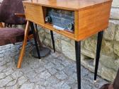 Vintažinis mid century lempinė radijo konsolė - nuotraukos Nr. 3