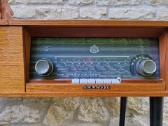 Vintažinis mid century lempinė radijo konsolė - nuotraukos Nr. 5
