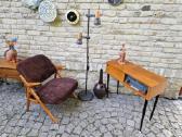 Vintažinis mid century lempinė radijo konsolė - nuotraukos Nr. 24