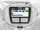 Subaru Forester Impreza 2007-13 Android multimedia - nuotraukos Nr. 3