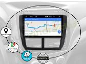 Subaru Forester Impreza 2007-13 Android multimedia - nuotraukos Nr. 11