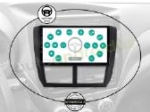 Subaru Forester Impreza 2007-13 Android multimedia - nuotraukos Nr. 12