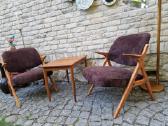Vintažiniai mid century Nya Flugan foteliai - nuotraukos Nr. 12