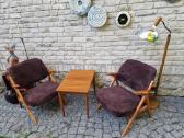 Vintažiniai mid century Nya Flugan foteliai - nuotraukos Nr. 13