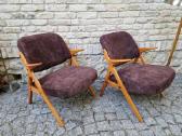 Vintažiniai mid century Nya Flugan foteliai - nuotraukos Nr. 14