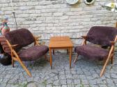 Vintažiniai mid century Nya Flugan foteliai - nuotraukos Nr. 15