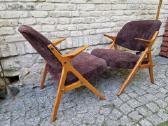 Vintažiniai mid century Nya Flugan foteliai - nuotraukos Nr. 17