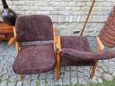 Vintažiniai mid century Nya Flugan foteliai - nuotraukos Nr. 18
