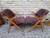 Vintažiniai mid century Nya Flugan foteliai - nuotraukos Nr. 20