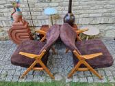 Vintažiniai mid century Nya Flugan foteliai - nuotraukos Nr. 26