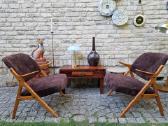 Vintažiniai mid century Nya Flugan foteliai - nuotraukos Nr. 32