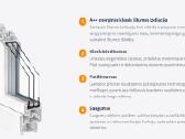 Plastikiniai langai Veka/kommerling - nuotraukos Nr. 7