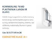 Plastikiniai langai Veka/kommerling - nuotraukos Nr. 6