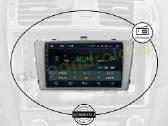 Toyota Avensis T27 2008-15 Android multimedia GPS - nuotraukos Nr. 4