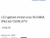 Gatvės šviestuvas Indiana - nuotraukos Nr. 2
