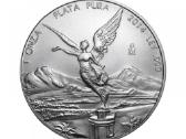 1 oz sidabrinė moneta Laisvės angelas,meksika 2014