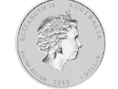 Sidabrinė moneta Drakonas, Lunar II, 2012 - nuotraukos Nr. 2