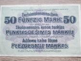 1918 Vokietija Ost Lietuva Lenkija 50 Mark - nuotraukos Nr. 2