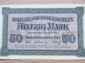 1918 Vokietija Ost Lietuva Lenkija 50 Mark