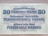 1918 Vokietija Ost Lietuva Lenkija 50 Mark - nuotraukos Nr. 2