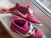 Dėvėti ryškiai rožiniai Nike Match Mid Sneakers - nuotraukos Nr. 9