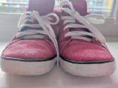 Dėvėti ryškiai rožiniai Nike Match Mid Sneakers - nuotraukos Nr. 15