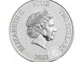 1 oz sidabrinė moneta Disneys Aladdin, Niujė 2022 - nuotraukos Nr. 2