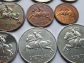1991 5 Litai ,pilnas komplektas, Unc - nuotraukos Nr. 10