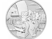 1 oz sidabrinė moneta Simpsonai - Mardžė ir Megė