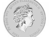 1 oz sidabrinė moneta Simpsonai - nuotraukos Nr. 2