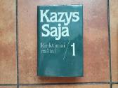 Kazys Saja "Rinktiniai raštai" 2 tomai 1990 metai - nuotraukos Nr. 3