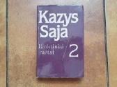 Kazys Saja "Rinktiniai raštai" 2 tomai 1990 metai - nuotraukos Nr. 7