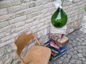 Vintažinės tikmedžio masyvo kolonos-stovai - nuotraukos Nr. 16