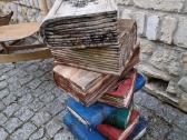 Vintažinės tikmedžio masyvo kolonos-stovai - nuotraukos Nr. 28